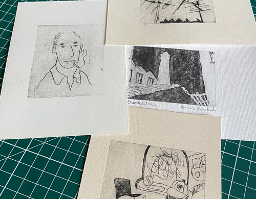 visuel représentant le matériel pour la gravure sur Tetrapak